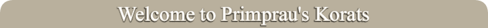 Welcome to Primprau's Korats